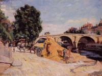 Guillaumin, Armand - Pont Marie from the Quai d'Anjou